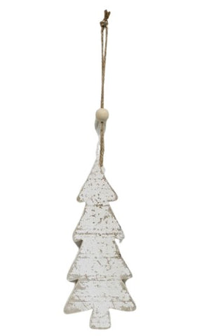 White Tree Cutout Hanger
