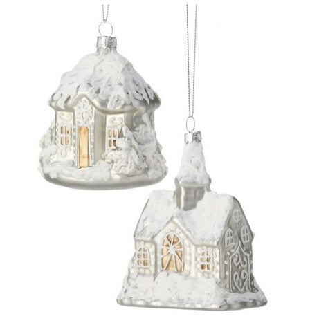 Winter House Ornament TWO STYLES