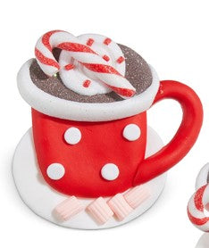 Hot Cocoa Mug Ornament TWO STYLES