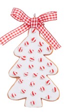 Peppermint Sprinkles Cookie Ornament THREE STYLES