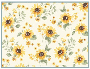 Sunflowers Forever Drying Mat