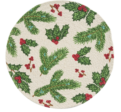 Holly Braided Placemat
