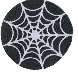 Spider Web Round Trivet