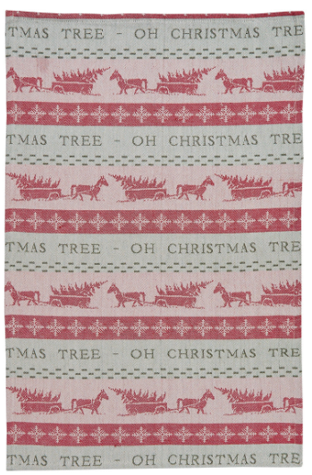 Oh Christmas Tree Jacquard Distowel