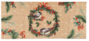 Chickadee Wreath Textured Sassafras Switch Mat