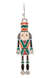 Nutcracker Soldier Doll Earrings