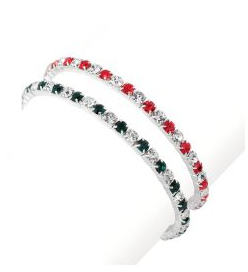 Holiday Crystals Bracelet