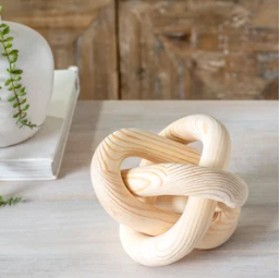 Linked Wood Knot Decor