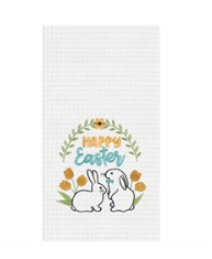 Happy Easter Bunnies Towel