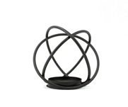 Spherical Iron Candle Holder