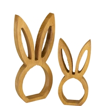 Brown Bunny Head Cutout (sold individually)