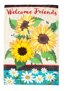 Sunflowers and Daisies Applique