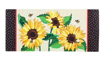 Sunflowers and Daisies Sassafras Mat