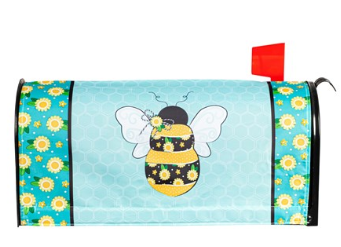 Home Sweet Home Bee Mailbox Cover