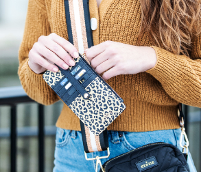 Essentials Only Zippered Wallet (multiple colors)
