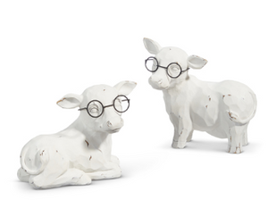 Cow with Glasses - 2 Styles