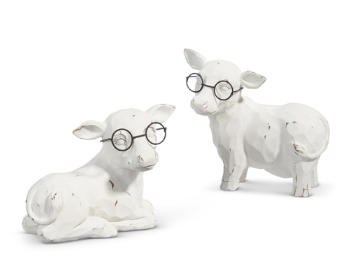 Cow with Glasses - 2 Styles