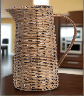 Woven Pitcher 12"