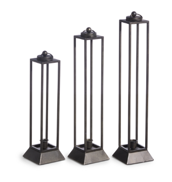 Black Open Lanterns