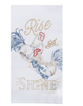 Rise & Shine Emb Terry Towel