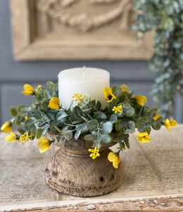 Folklore Florets Candle Ring