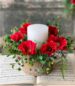 Heatwave Poppy Candle Ring