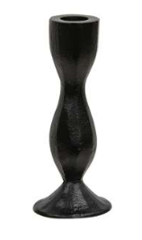 Carved Hourglass Taper Holder