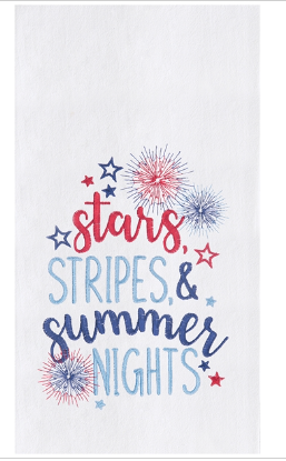 Stars Stripes & Summer Nights Towel