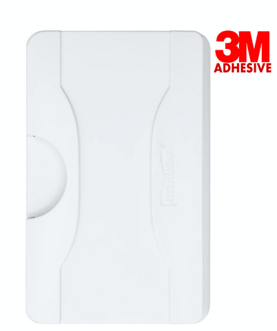 Adhesive Wallet - White