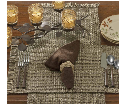 TWEED TABLE RUNNER (two colors available)