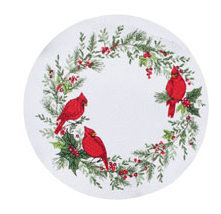 WINTER CARDINAL PLACEMAT