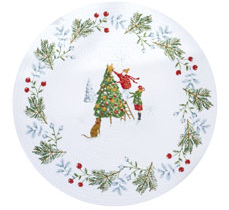 Magical Winterland Braided Placemat