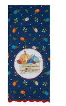 Harvest Wishes Tea Towel