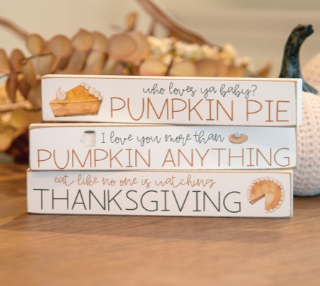 Pumpkin Pie Mini Stick