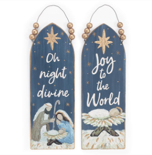 RELIGIOUS TIN WALL HANGING