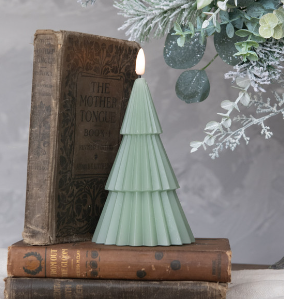 3D Flame Tree Candle