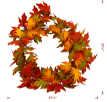 Fall Leaf Wreath