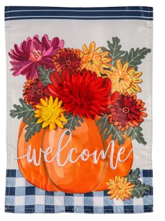 Mums and Pumpkin GF