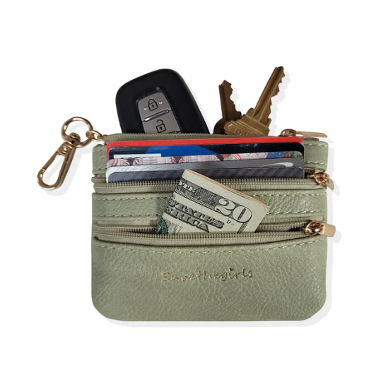 Clip/Go Strap with Zipper Pouch (multiple colors)