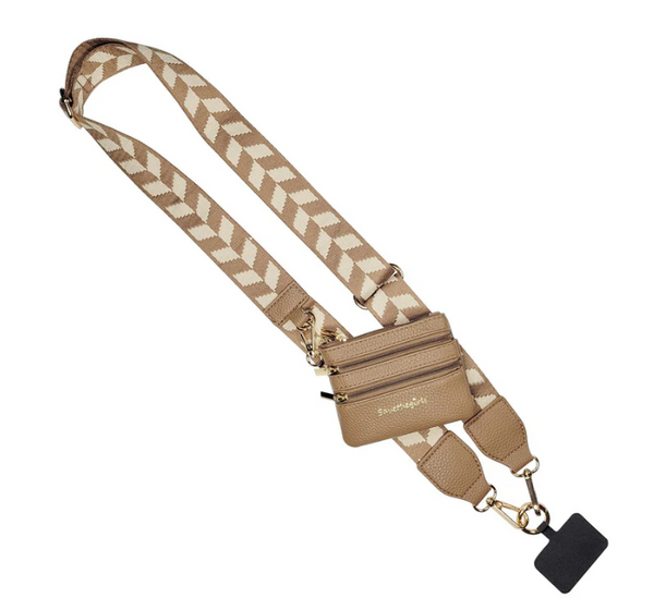 Clip/Go Strap with Zipper Pouch (multiple colors)