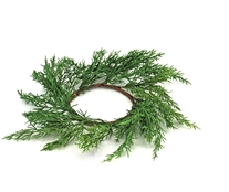 Plain Cedar Candle Ring