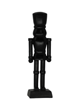 Black Resin Nutcracker