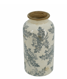 Vintage Inspired Flower Vase