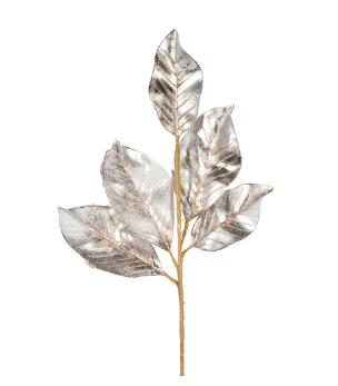 Magnolia Leaf Spray-Champagne