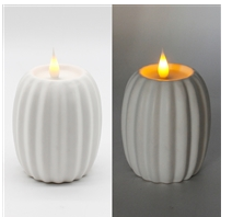 Pottery Pumpkin Candle