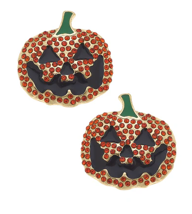 Jack-O'-Lantern Rhinestone