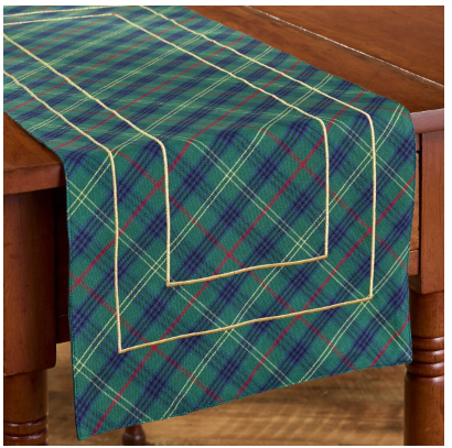 MACMERRY PLAID TABLE RUNNER