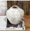 BEIGE HEIRLOOM ACCENT VASE