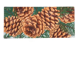 Winter Pine Cone MiniMat