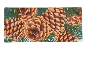 Winter Pine Cone MiniMat